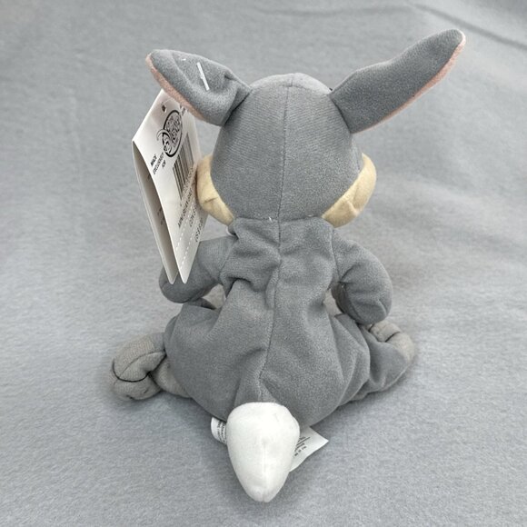 Thumper Bambi Movie The Disney Store Mini Bean Bag Plush 6" Stuffed Toy Bunny - Picture 10 of 12
